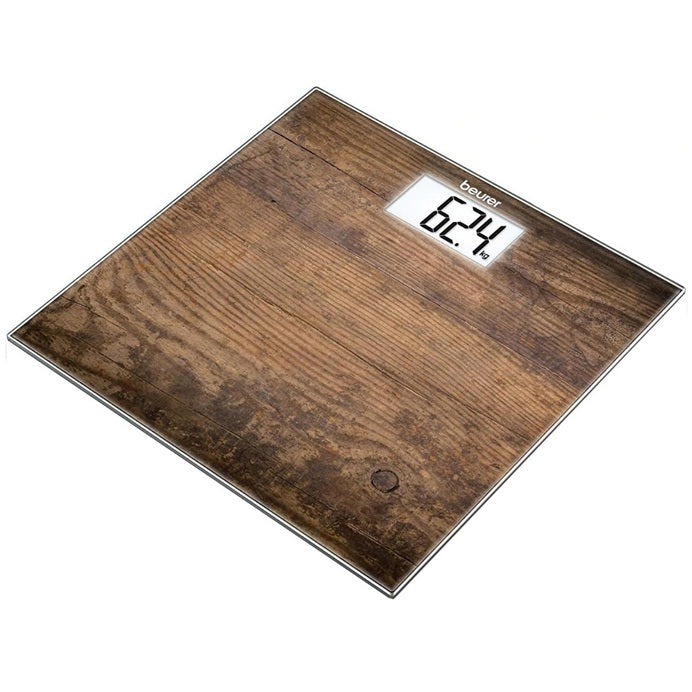 Beurer Digital Bathroom Scale Glass Wood GS203 (756.32)