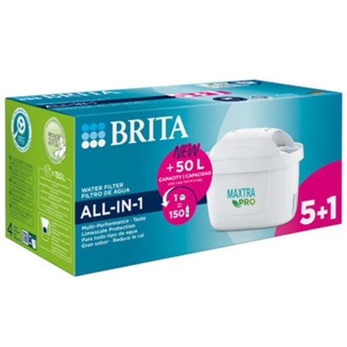 Brita Water Filter Maxtra Pro 5+1 Pack (1050817)