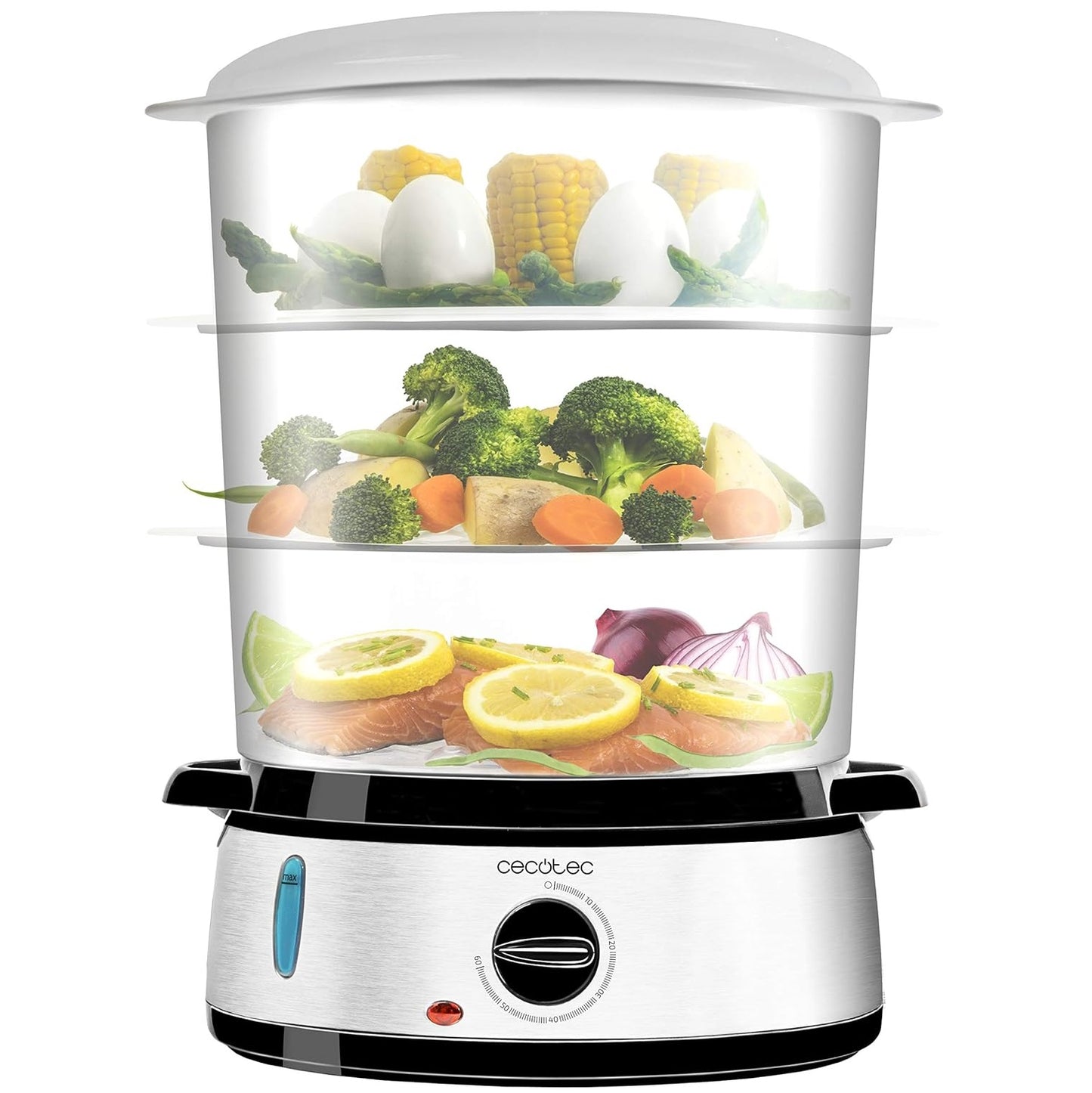 Cecotec Food Steamer Vapovita Inox 3000 (CE4109)