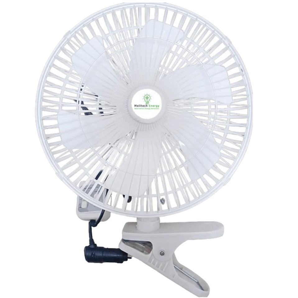 Gemei Clip Fan 11" 12V Portable