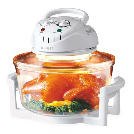 Muhler Compact Halogen Oven and Air Fryer 12Ltrs (MFC-1200)