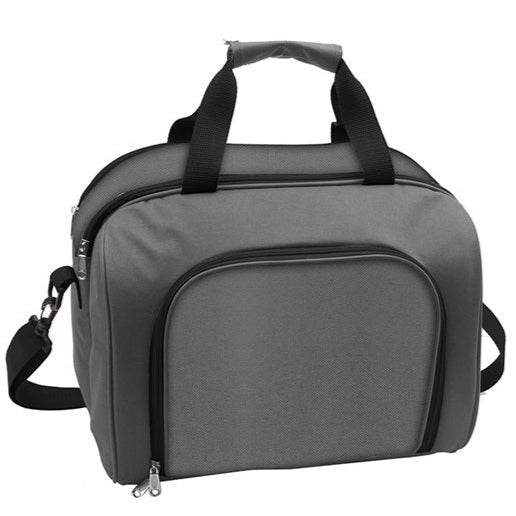 Picnic Backpack with Tableware Set for 4 People - Grey (JLD-08357-B)