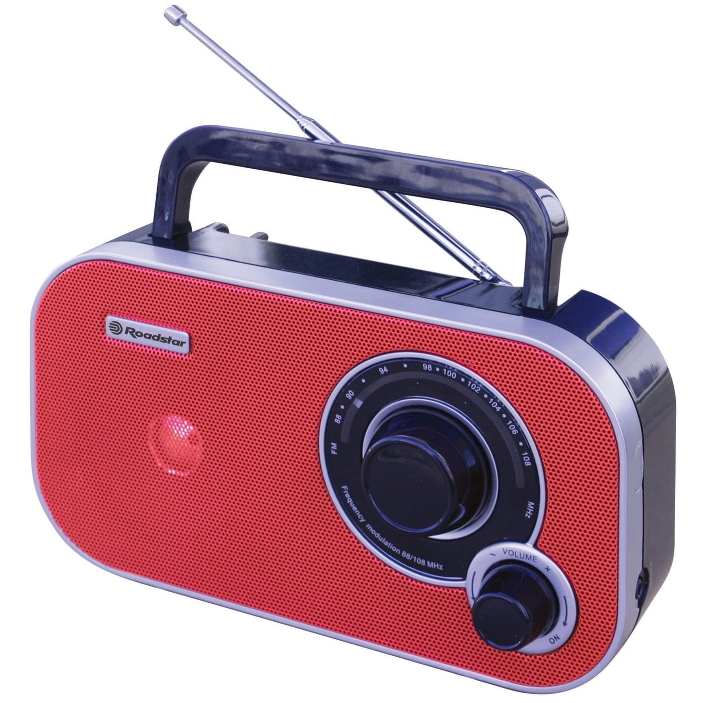 Roadstar FM Radio Portable - Red, black (TRA-2235)