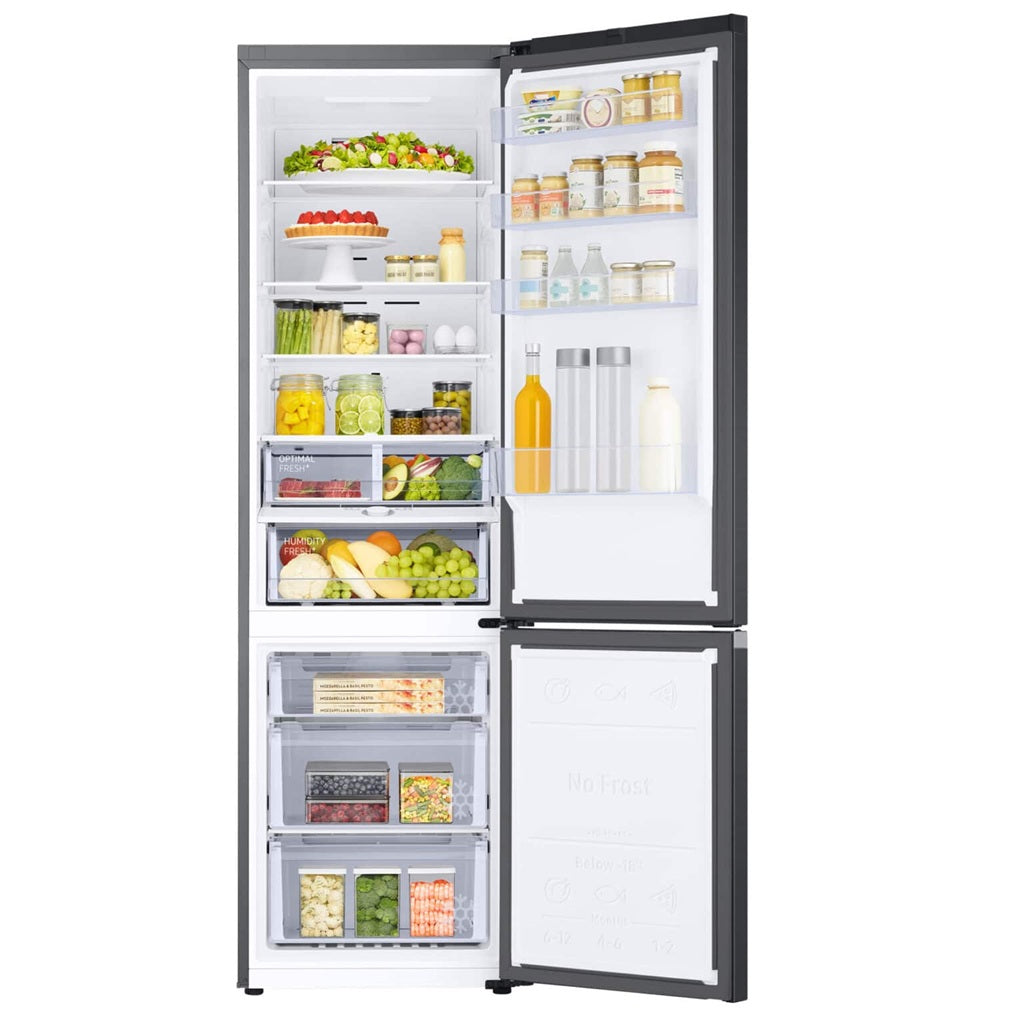 Samsung Fridge Freezer Eco-Flex AI 309 Ltr Black (RB38C603DB1/EF)