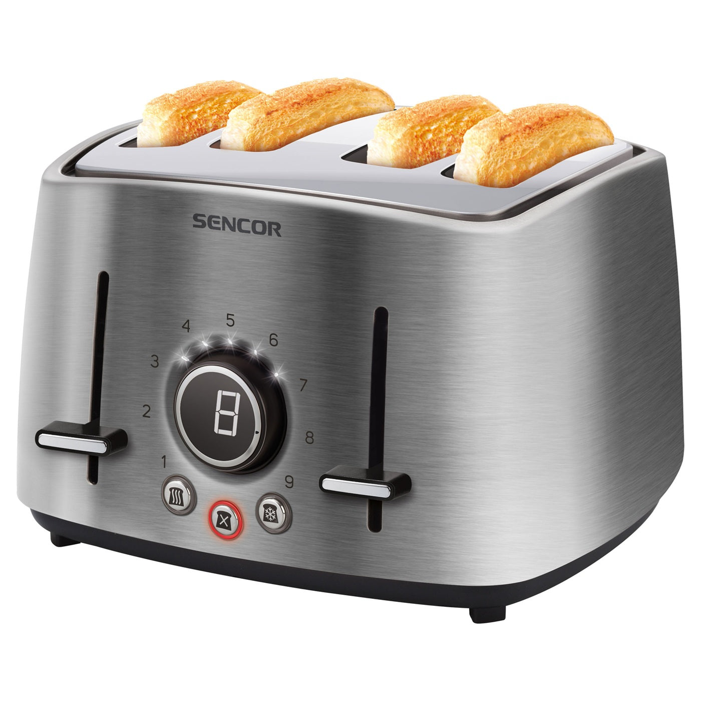 Sencor Toaster Stainless Steel 4 slices (STS5070SS)