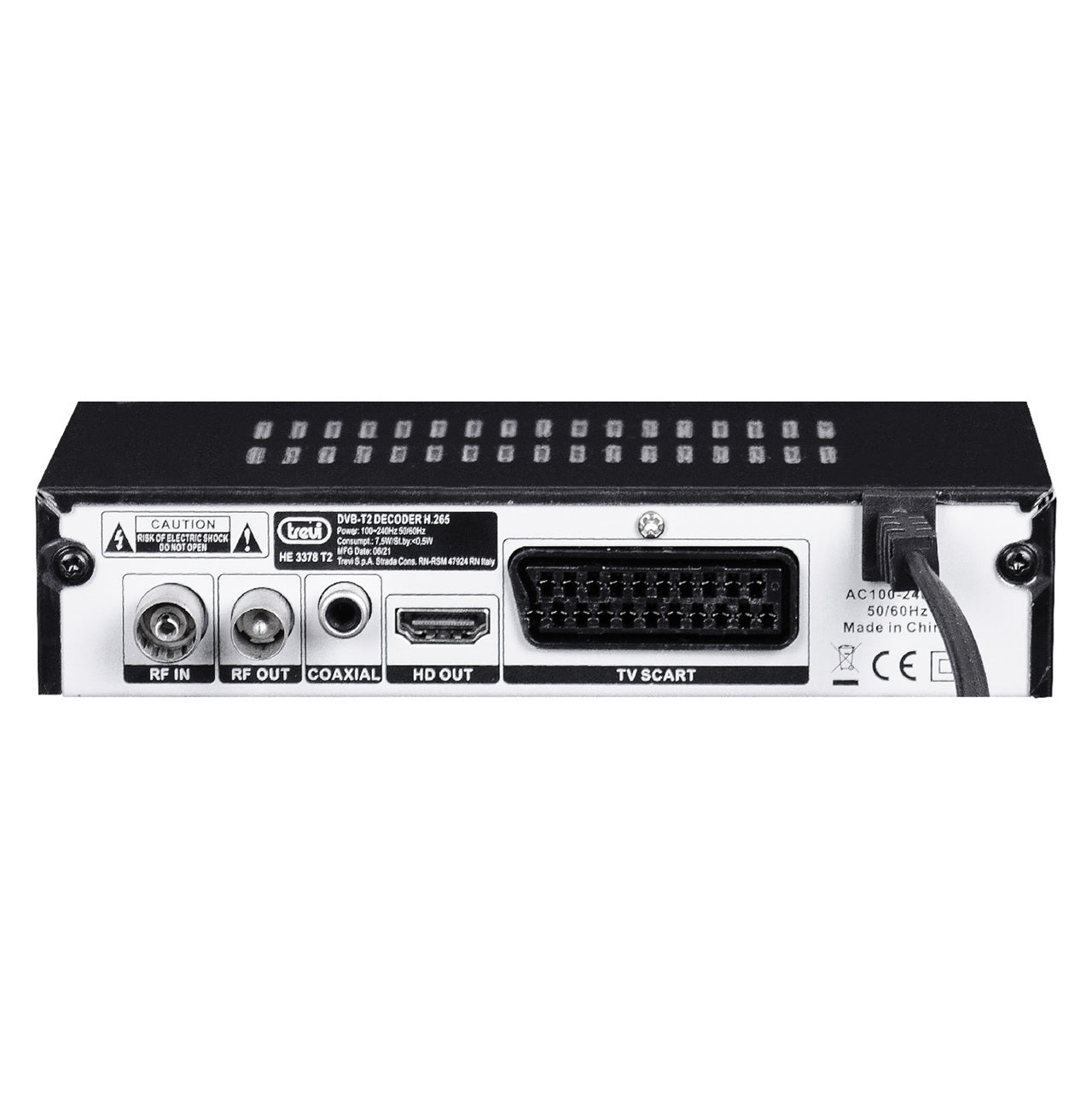 Trevi Digital TV Decoder HD DVB-T2 (HE3378T2)
