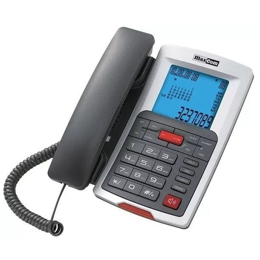 Maxcom Corded Telephone KXT709 - Silver