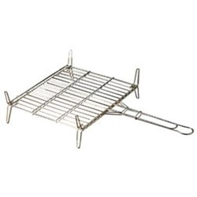 Rustic BBQ Set with grill can be used with charcoal, firewood or paella burner - diameter 40cm