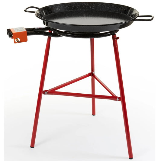 Paella Set Mirador with enamelled pan 60cm (15-16 persons)