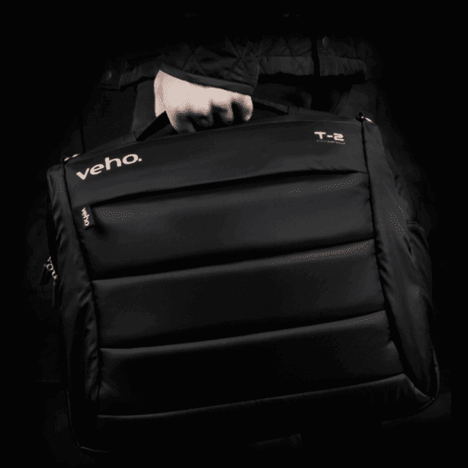 Veho Laptop / Notebook / Tablet Bag T2 with Handle, Shoulder Strap and Backpack Straps (VNB-001-T2)