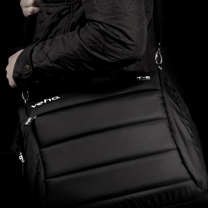 Veho Laptop / Notebook / Tablet Bag T2 with Handle, Shoulder Strap and Backpack Straps (VNB-001-T2)