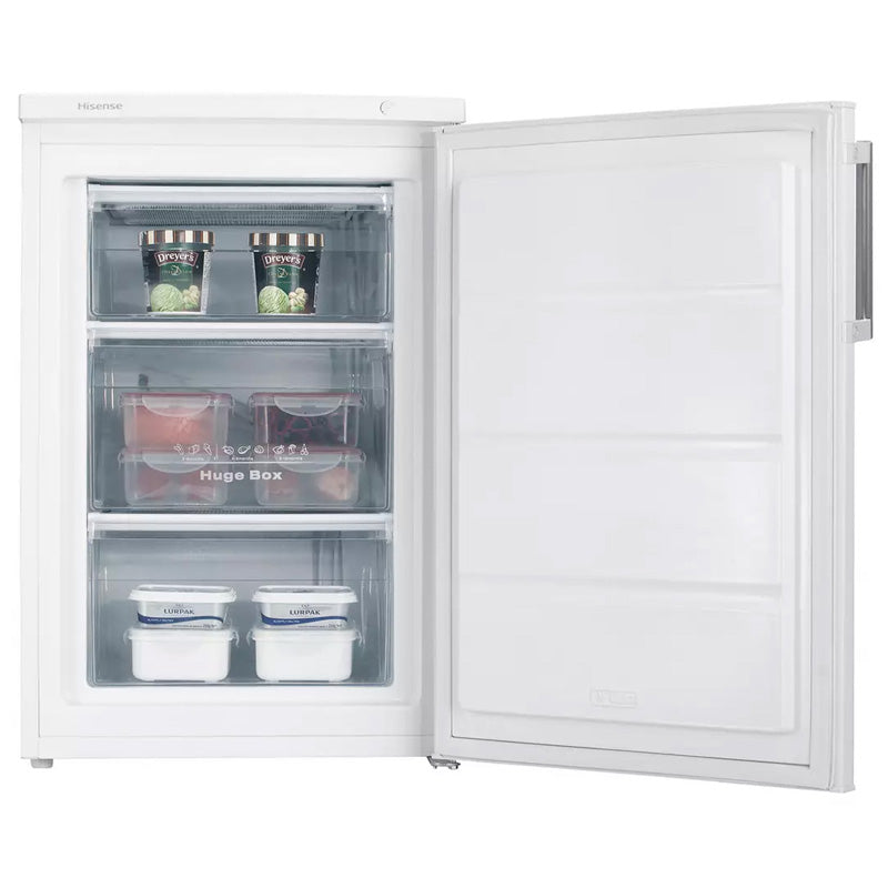 Hisense Table Top Freezer with 3 Drawers 82Ltrs (FV105D4BW21)