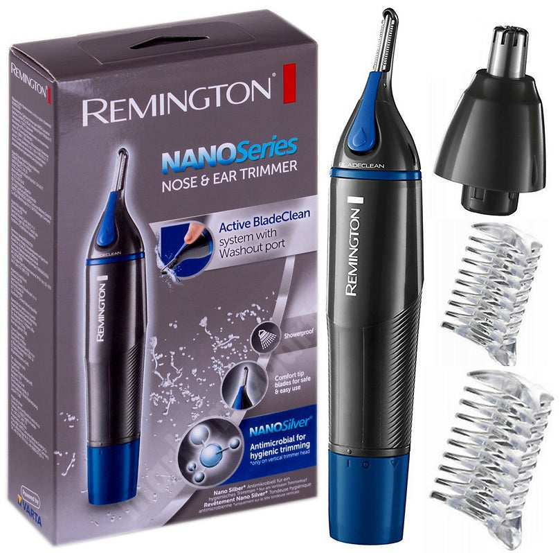Remington Nose and Ear Trimmer with guide combs for eyebrow trimming (NE3850)
