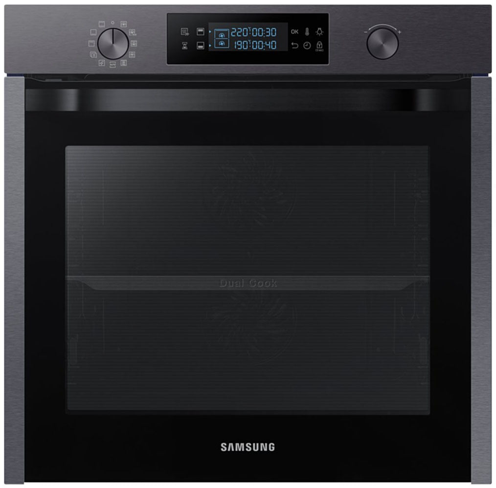 Samsung Built-in Electric Dual Cook Oven - Black or Silver(NV75K5541)