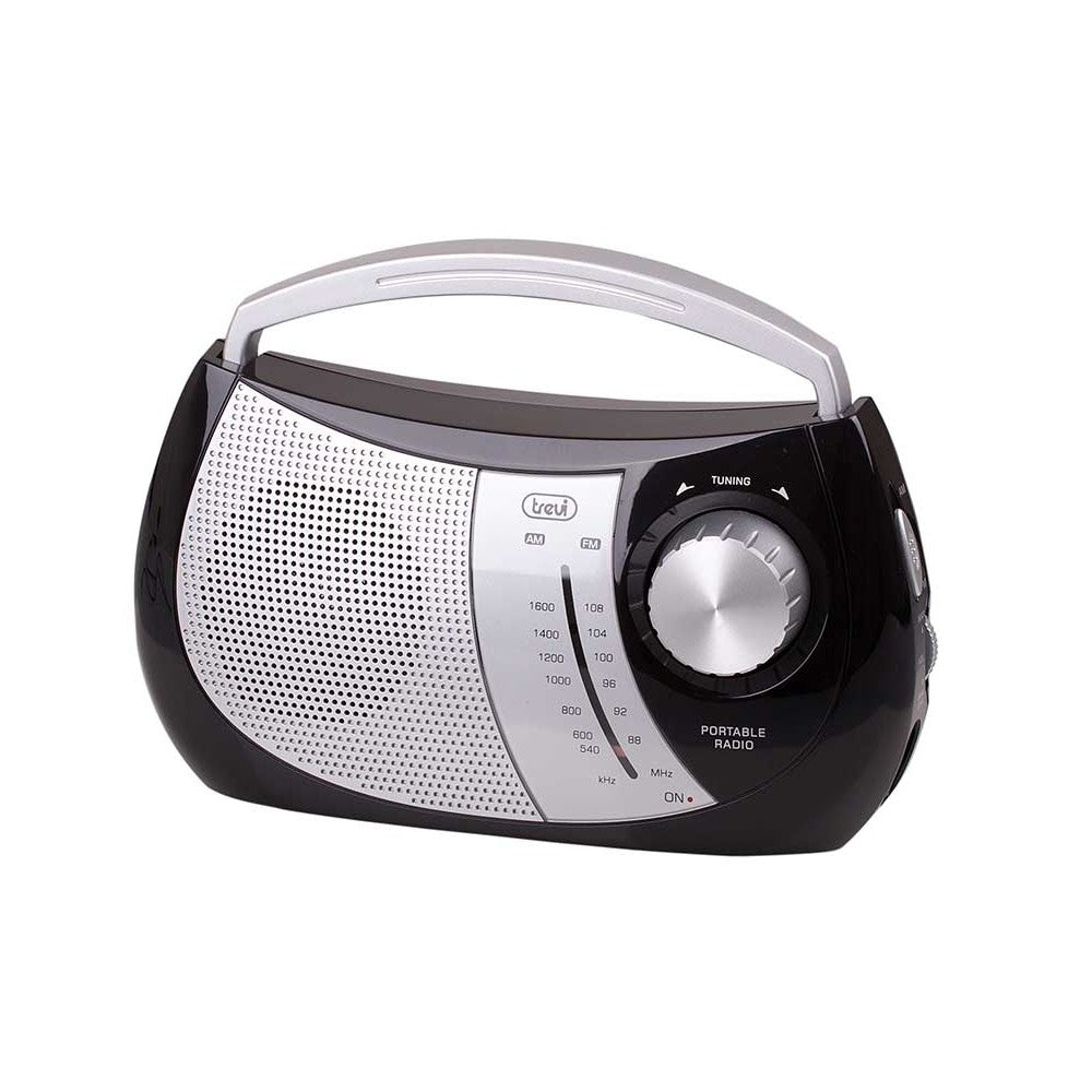 Trevi Portable FM Radio - White, Black (RA764)