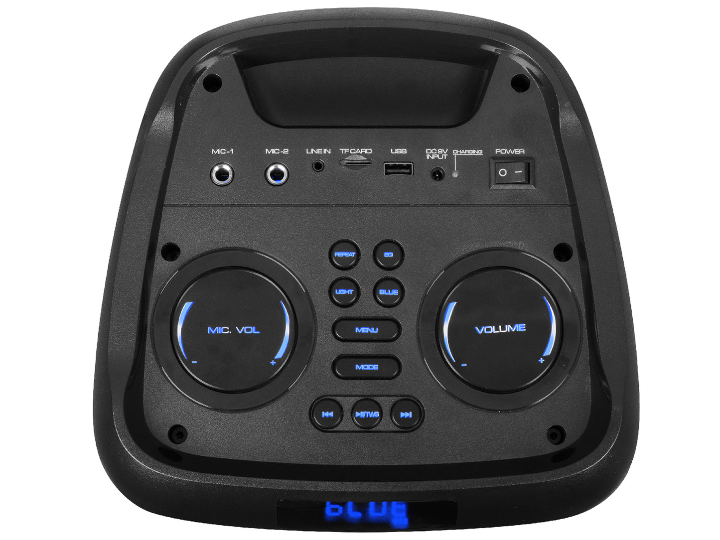 Trevi XFEST Speaker - Trolley, 100W, Bluetooth, USB, AUX-IN, Karaoke function (XF750KB)