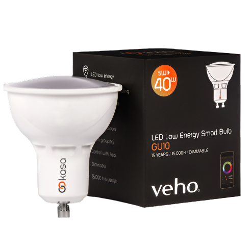 Veho Kasa Bluetooth Smart LED Light Bulb - GU10