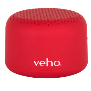 Veho M3 Mini Portable Bluetooth Speaker - Orange, Red, Aqua (VSS-403-M3)
