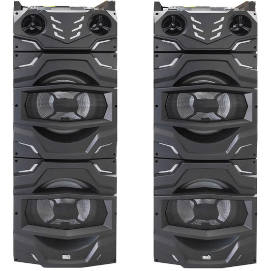 WEB Speakers - Mini DJ Console, 500W, LED lights, double woofer (WEB-210)