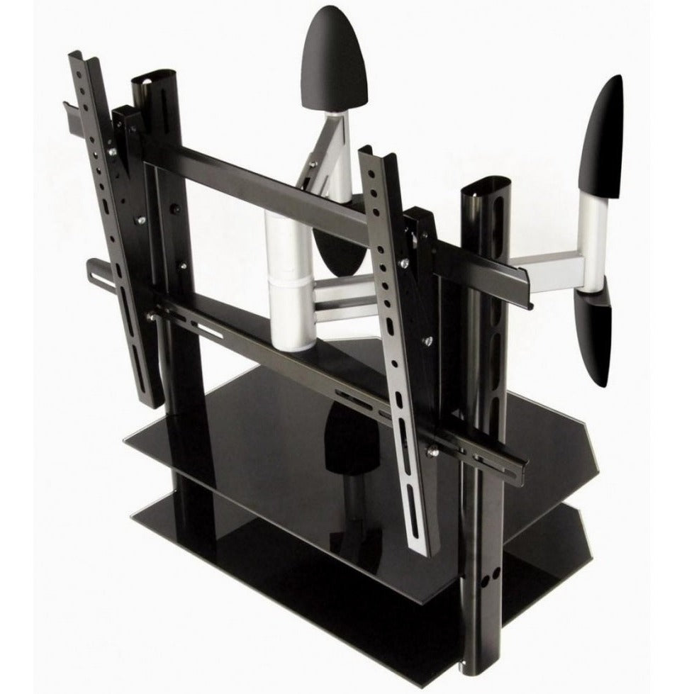 Alphason TV Bracket with 2 Shelves - Flexible mount, tilt, swivel (AB-LU711C)