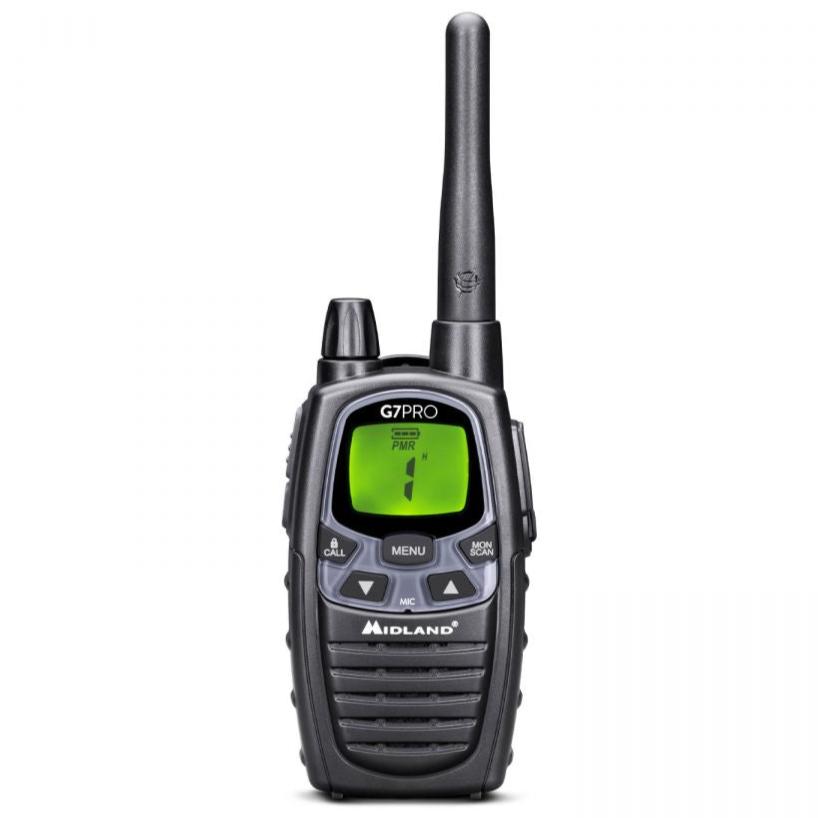 Midland G7 Pro Walkie Talkie Black
