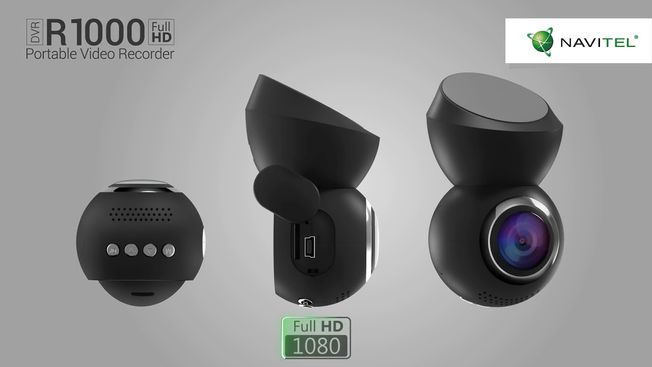 Navitel Dash Cam Full HD with GPS (R1000)