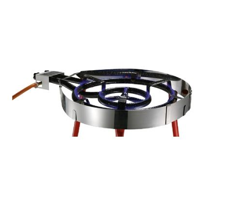 Large stainless steel wind shield adjustable from 550mm to 700mm daimeter
