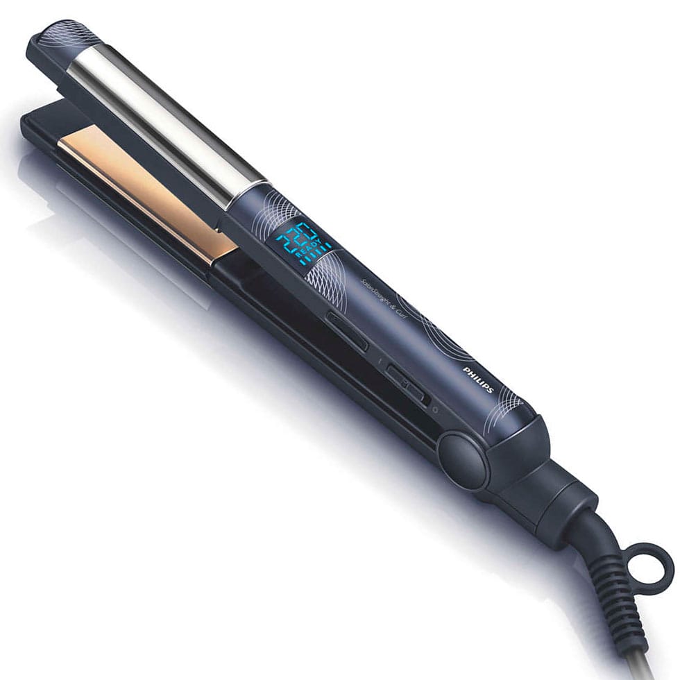 Philips Hair Straightener Straight & Curl (HP8290)