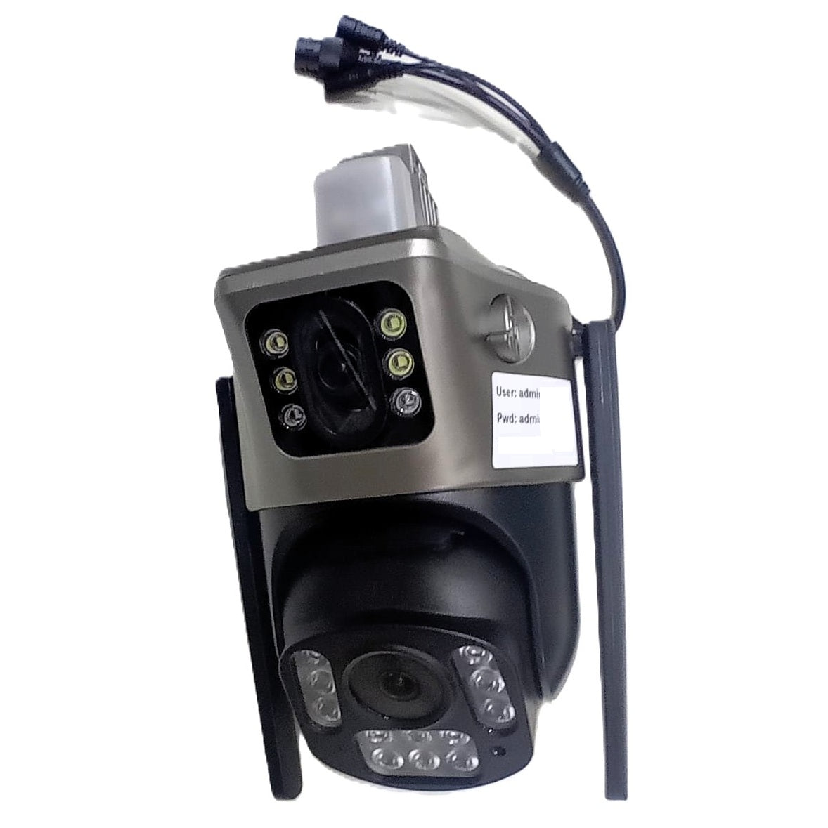 Security IP Camera - Outdoor/Indoor, PTZ, 2MP, Dual Lense, Wifi (DL32W)