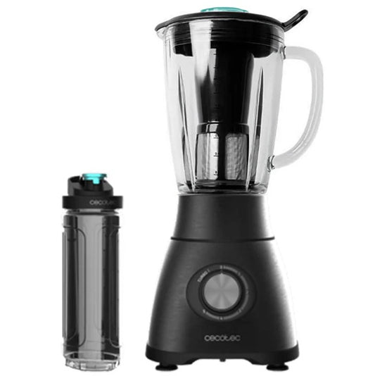 Cecotec Blender Power Black Titanium 2500MAX Go 1800W with Portable Bottle (CE4310)