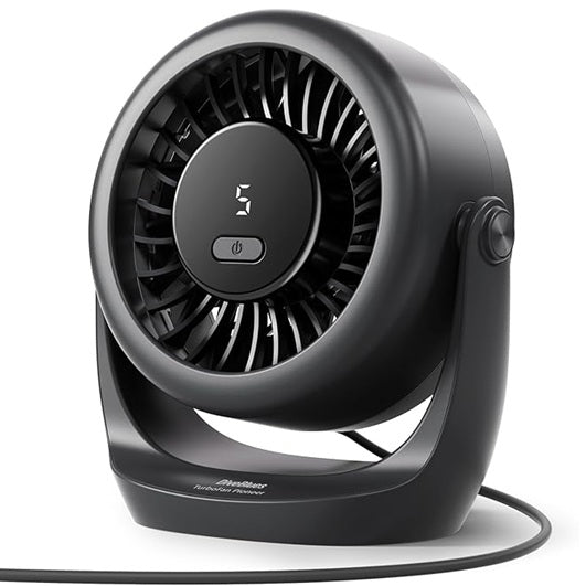 DiveBlues Mini Desk Fan USB (D5001-BK)