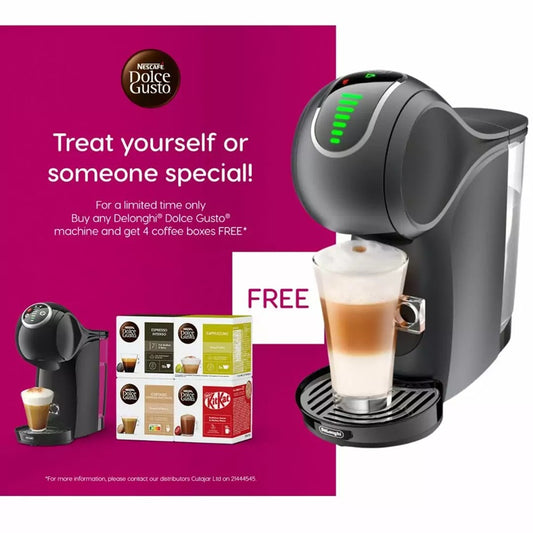 Delonghi Nescafe Dolce Gusto Piccolo XS + 4 Boxes of Capsules *Black Friday Offer* (EDG210AB)