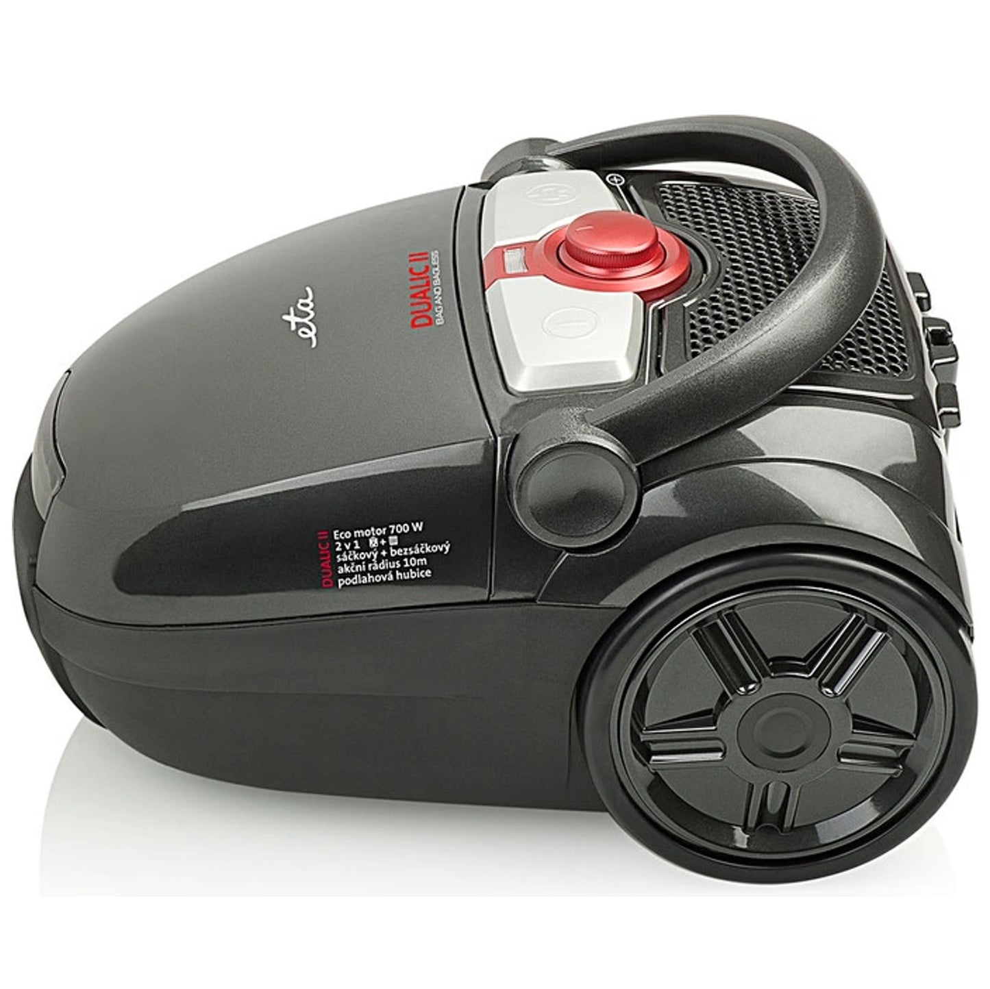 ETA Vacuum Cleaner Dualic II - Bag and Bagless Vacuum Cleaner in one (ETAE149590000)