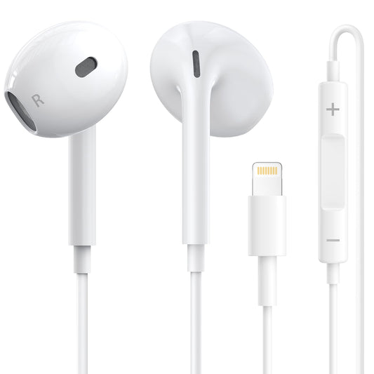 Earphones with Microphone and iPhone Type Connector