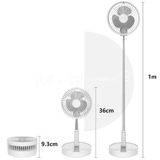 Euroblu Small Telescopic USB Fan - White (DD-0226)