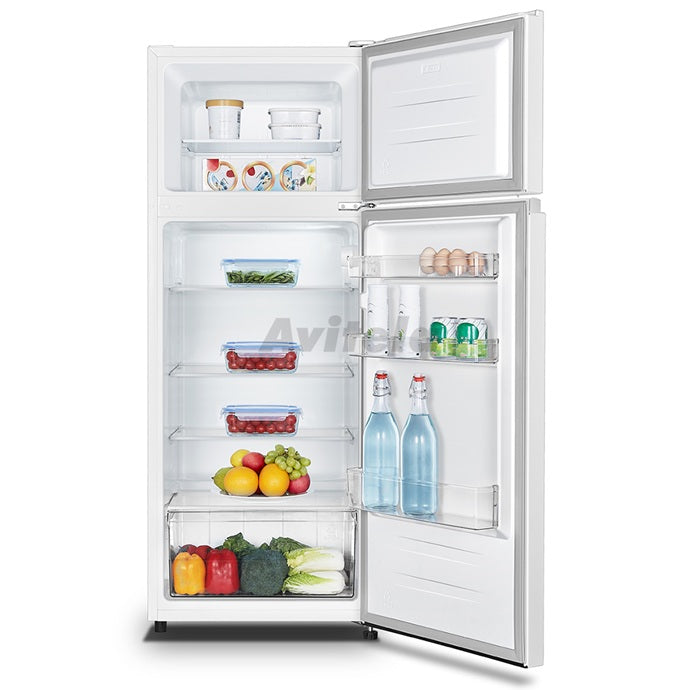 Hisense Fridge Freezer Silver 205 Ltrs (RT267D4AWE)