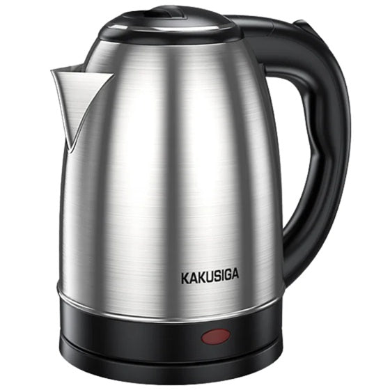 Kakusiga Electric Kettle 1.8Ltrs - Brushed Stainless Steel (KSC-1574)
