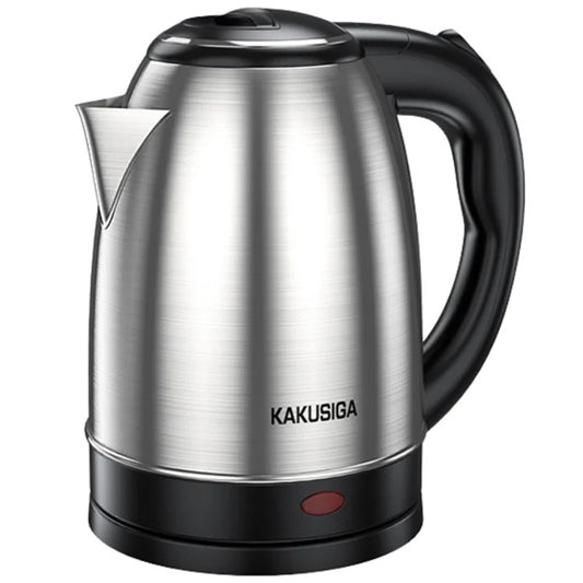 Kakusiga Electric Kettle 1.8Ltrs - Brushed Stainless Steel (KSC-1574)