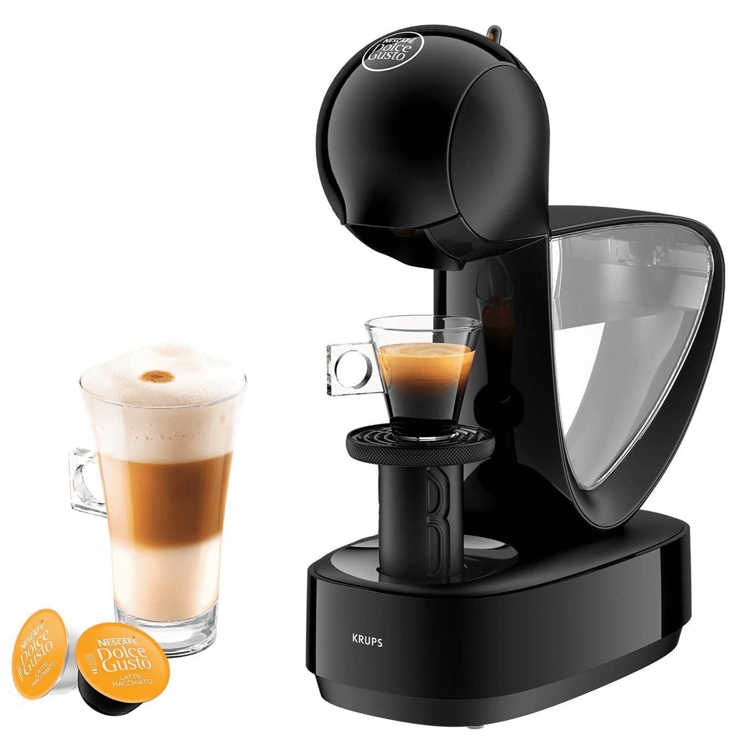 Krups Nescafe Dolce Gusto Infinissima Coffee Machine Black (KP170840)