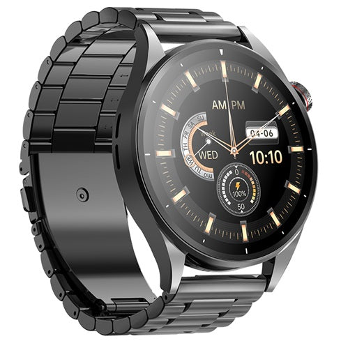 Maxcom Smartwatch FW66 Iron R - with 2 exchangeable straps steel and silicone