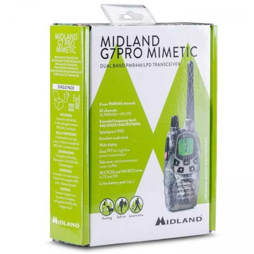 Midland G7 Pro Mimetic Walkie Talkie