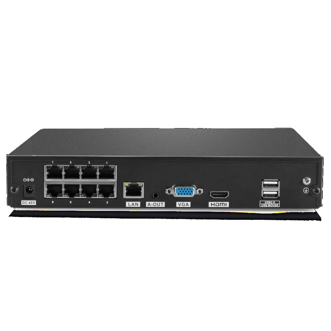 Network Video Recorder NVR 8 to 10 Channel POE (NH9110-POE8)