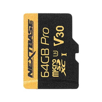 Nextbase 64GB U3 Industrial Grade microSD Card for Dash Cam
