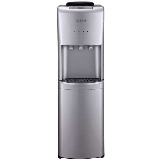 Ocean Water Dispenser Hot and Cold - Silver (OCMWD33207CA)