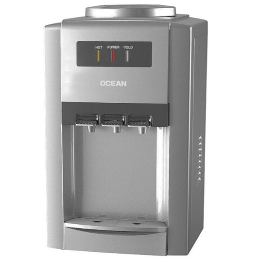 Ocean Table Top Water Dispenser Hot and Cold - Silver (OCWD135TSAZ)