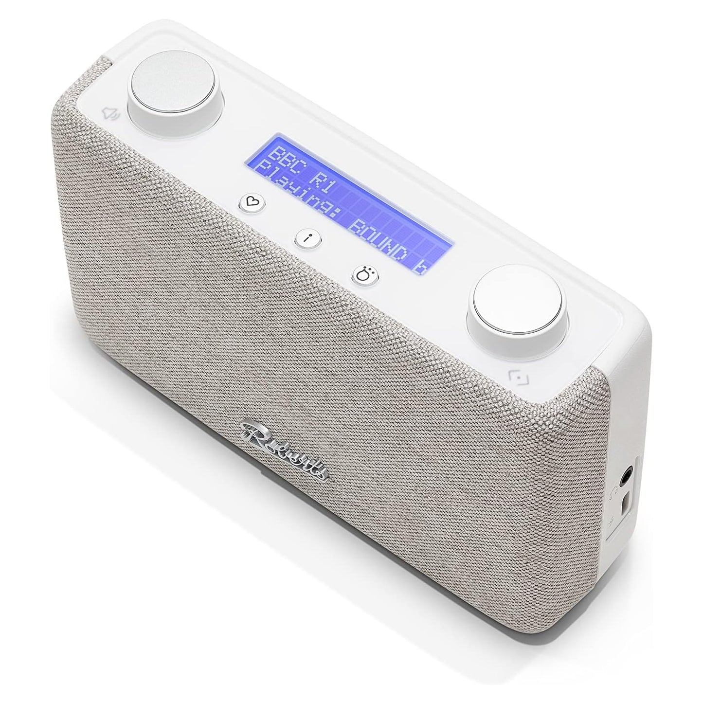 Roberts Play 11 DAB+/FM Radio - White, Black