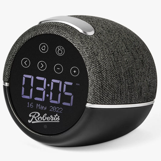 Roberts Zen Plus - Alarm Clock, DAB+ radio, Bluetooth Speaker, USB Charging Port