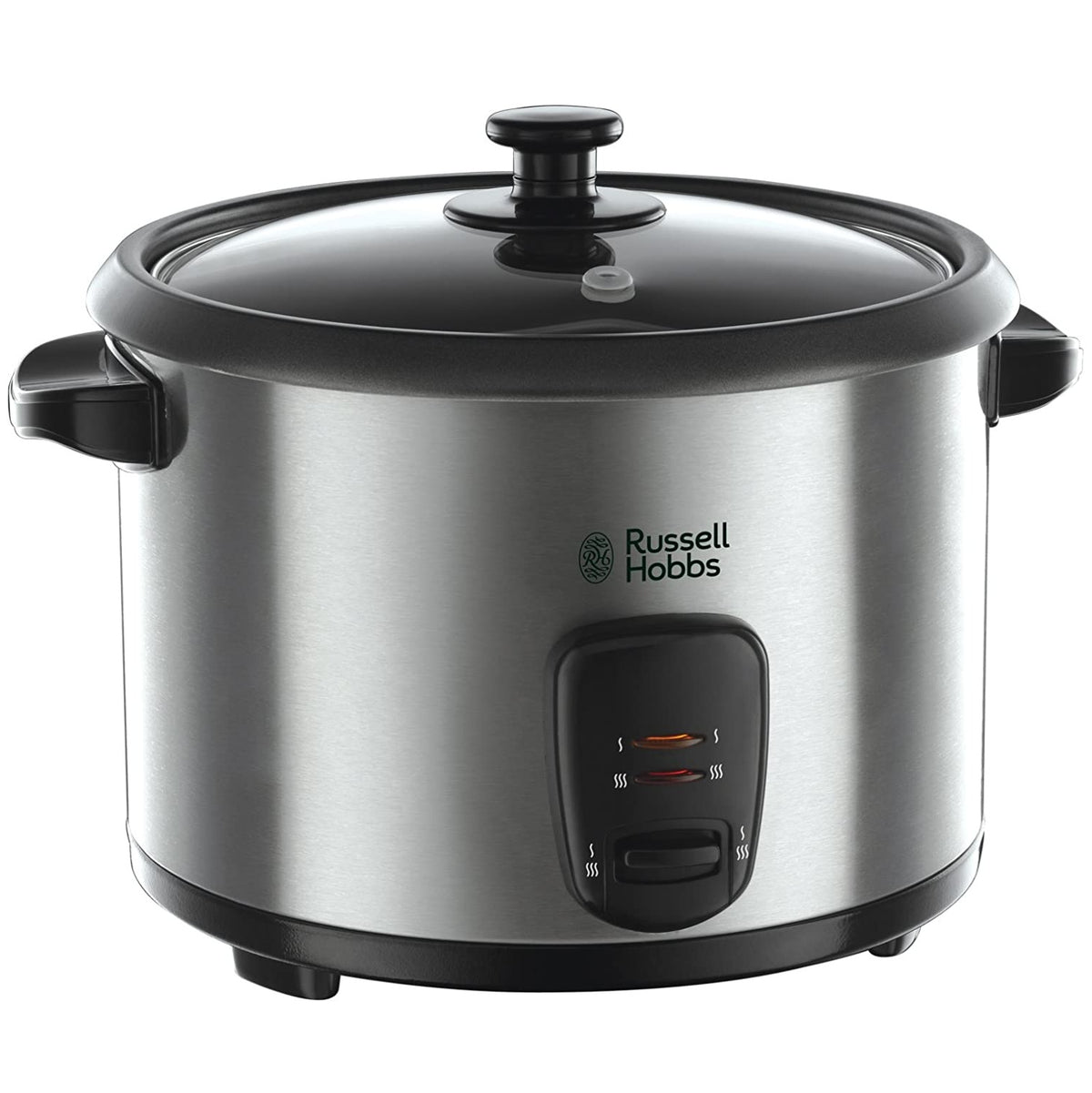 Russell Hobbs Rice Cooker and Steamer 1.8Ltrs with Glass Lid (19750)