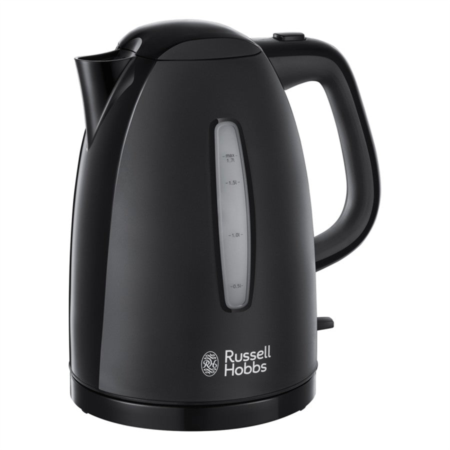 Russell Hobbs Textures Electric Kettle 1.7Ltr - White, Black, Grey (21270)