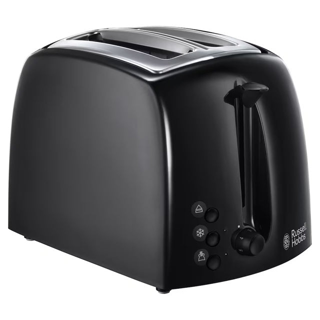 Russell Hobbs Textures Toaster 2 Slice - Black, White (21640)